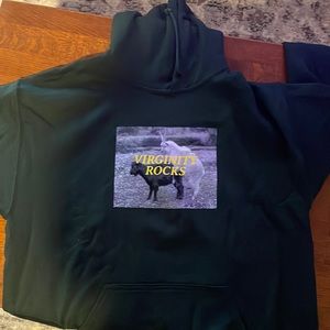 Virginity Rocks Large - Goated Sweatshirt. Danny Duncan